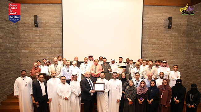 Al Muhaidib Social Foundation & Mayar Foods Win Great Place to Work Award