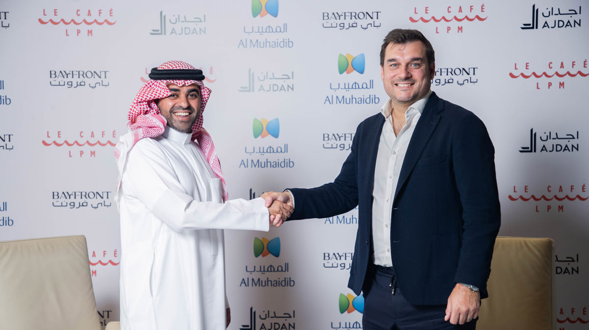 مجموعة المهيدب تعلن شراكة استراتيجية مع لو كافيه إل بي إم لافتتاحه في باي فرونت الخبر