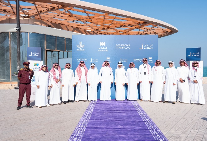 زيارة وفد أمانة جازان لمشروع باي فرونت التابع لمجموعة المهيدب