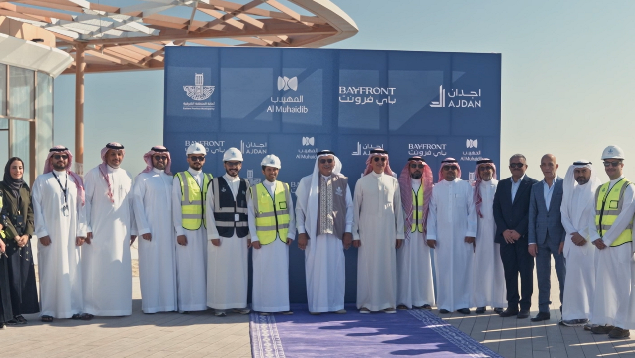 زيارة أمين الشرقية لمشروع باي فرونت التابع لمجموعة المهيدب